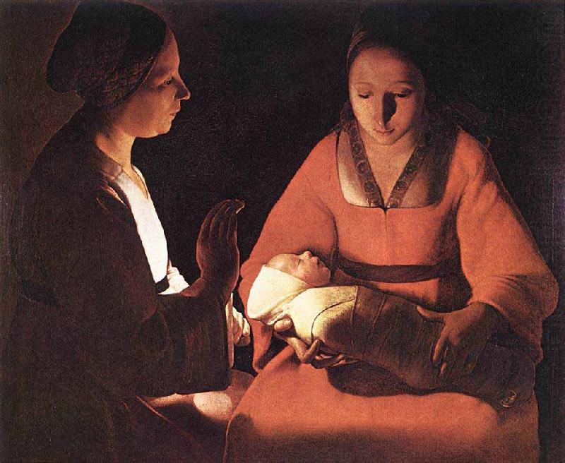 The New born, Georges de La Tour